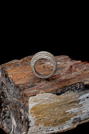 Round Orbit Stacking Ring - Sterling Silver