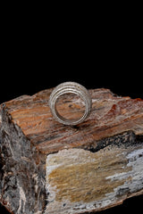 Round Orbit Stacking Ring - Sterling Silver