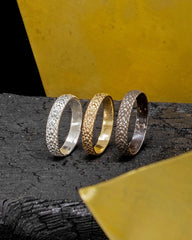 Snake Skin Ring - Gold