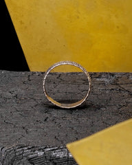 Snake Skin Ring - Oxidized Silver