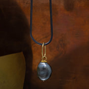 Oxidized Silver Chain Necklace