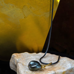 Oxidized Silver Chain Necklace