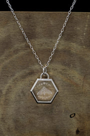 Moth Intaglio Necklace