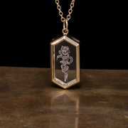 Rose Intaglio Necklace
