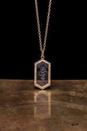 Rose Intaglio Necklace