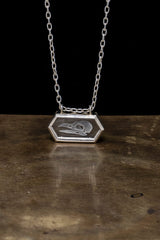 Raven Skull Intaglio Necklace