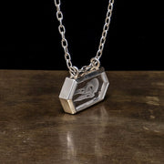 Raven Skull Intaglio Necklace