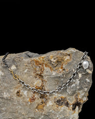 Lotus Chunky Chain Necklace