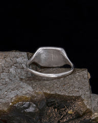 Three Diamonds Signet Ring