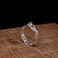 Clasped Signet Ring