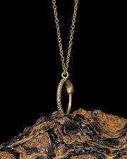 Ouroboros Necklace - Gold