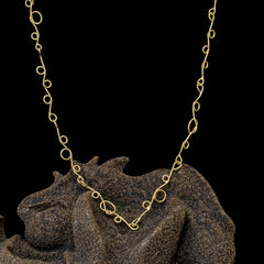 Tiny Scribble Necklace