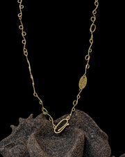 Tiny Scribble Necklace