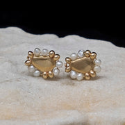 Pearl Trim Studs