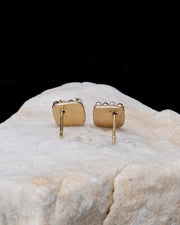 Pearl Checkered Studs