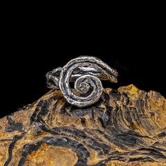 The Spiral Ribbon Ring