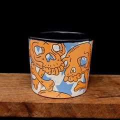 Illustrated Skull Cups