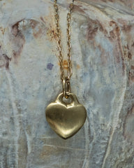 Ruby Heart Necklace