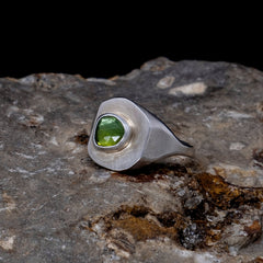 Green Tourmaline Tableau Ring