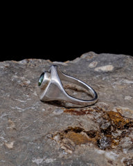 Green Tourmaline Tableau Ring