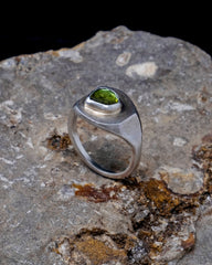 Green Tourmaline Tableau Ring