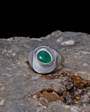 Emerald Tableau Ring