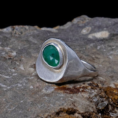 Emerald Tableau Ring