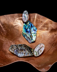 Pendulum Earrings - Abalone
