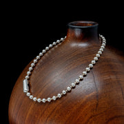 Silver Ball Chain Bracelet