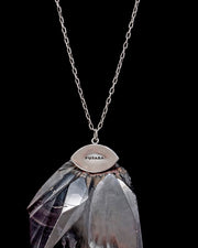 Vision Necklace with Garnet - Large