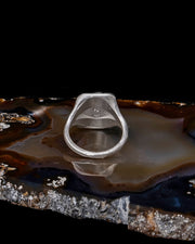 Washed Tableau Ring - Blue Sapphire & Spinel