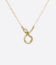 Psylli Diamond Charm Holder Necklace