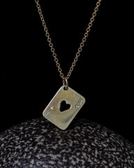 Ace of Hearts Necklace