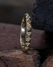 Pyramid Spike Ring - Debbie