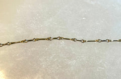 Bone Chain Gold Bracelet