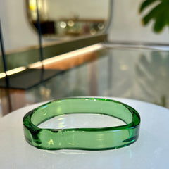 Bottle Green Glass Bangle