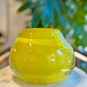 Bollicine Bubble Yellow Vase