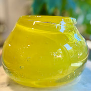 Bollicine Bubble Yellow Vase