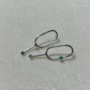 Opal Loopy Earrings