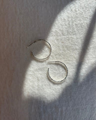 Ion Wind Hoop Earrings