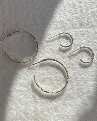 Ion Wind Hoop Earrings