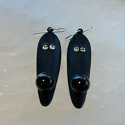 Mini Elongated Bubble Mask Earrings