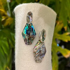 Pendulum Earrings - Abalone