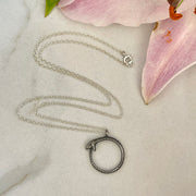 Ouroboros Ring Necklace
