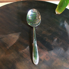 Six Zipper Stitch Spoon