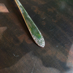 Six Zipper Stitch Spoon