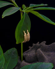 Ion Hook Earrings - Gold