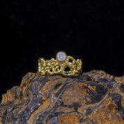 Wide Band with Diamond