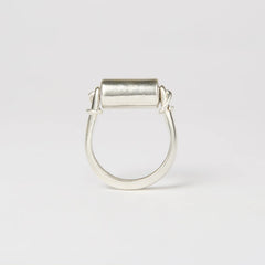 Lyre Ring - Silver