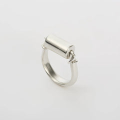 Lyre Ring - Silver